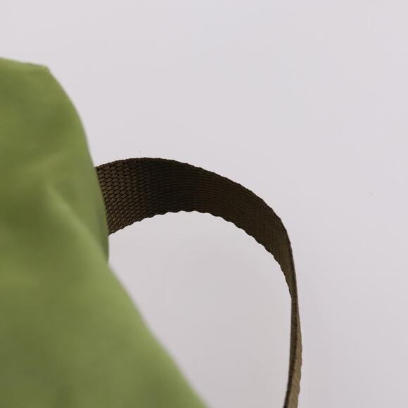 PRADA Backpack Nylon Green Silver - Picture 8 of 10